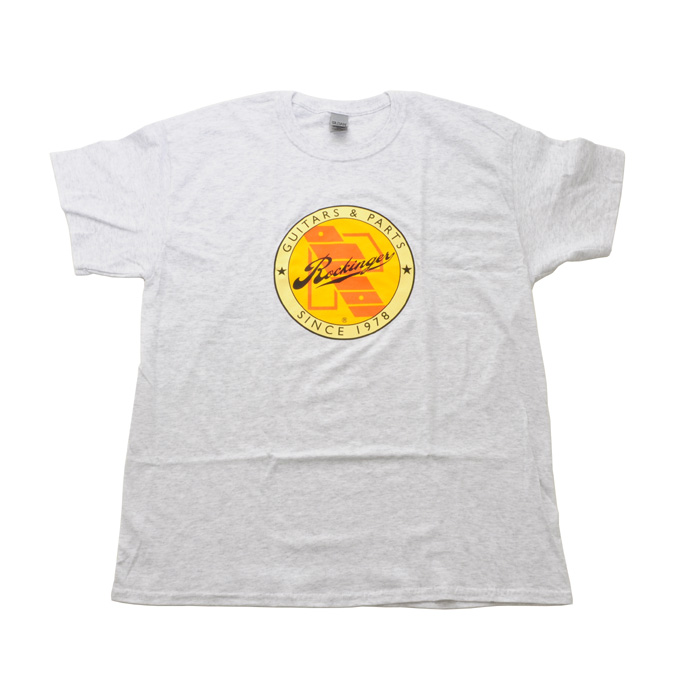 Rockinger Retro Logo T-Shirt, Ash Grey