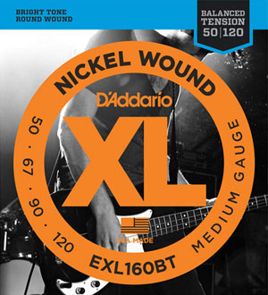 D'Addario Balanced Tension EXL170BT Bass Strings