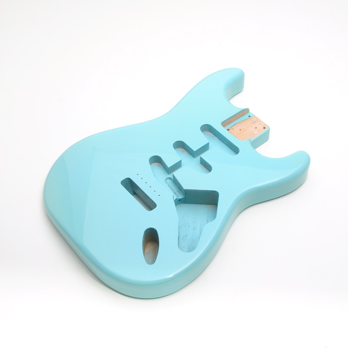 Rockinger Vintage Deluxe Body für Strat, '69 Shaping, Sonic Blue