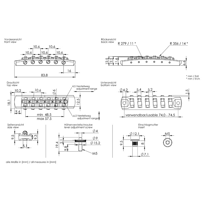 Schaller STM Bridge