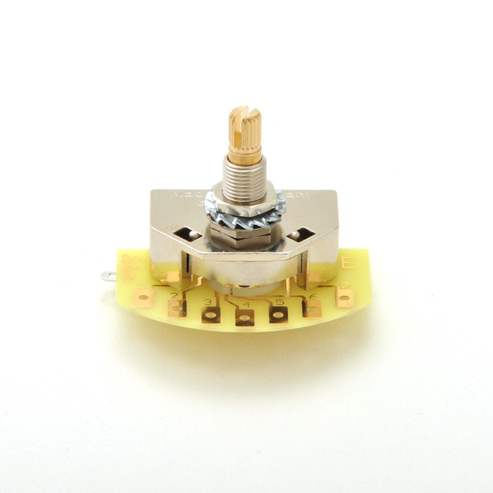 Schaller 5-fach Drehschalter, Megaswitch E