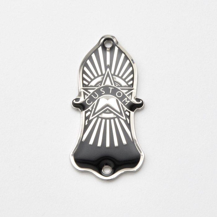 Trussrod Cover, Lone Star, Silver