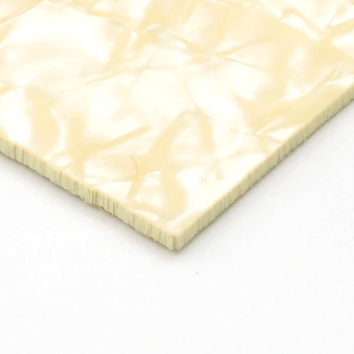 Kunststoffplatte, Pearl auf Creme