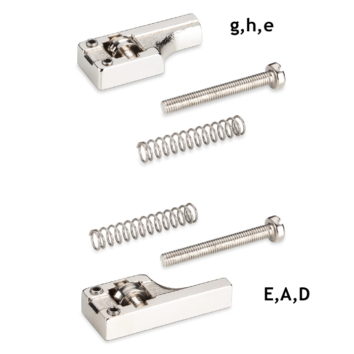 Ersatzreiter für Schaller 3D-6 Steg, chrom