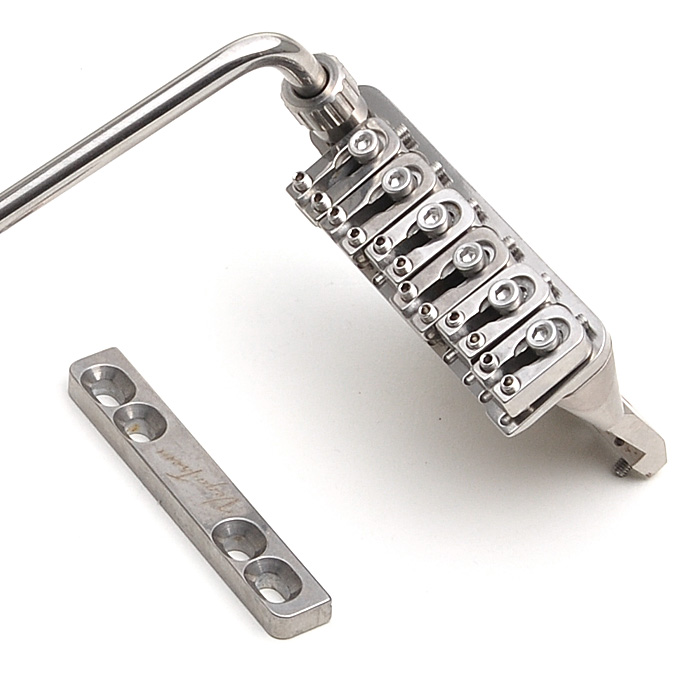 VegaTrem VT1 Tremolo, 6-Punkt, Stainless Steel