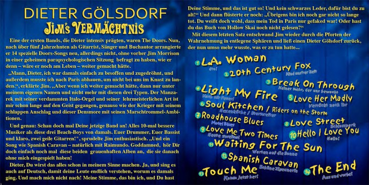 Los Dooros - Jim's Vermächtnis (CD)
