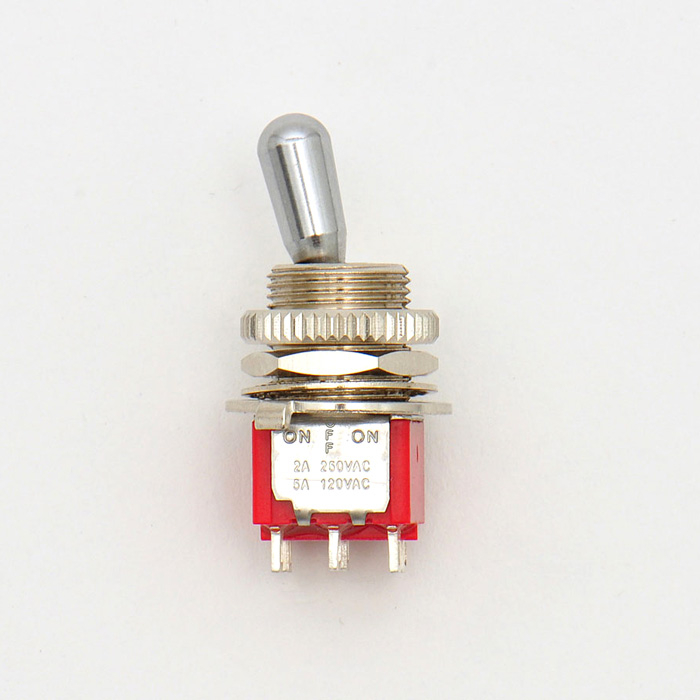 3-Way Toggle Switch, Heavy Duty, ON-OFF-ON