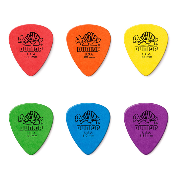 Dunlop Tortex Plektren - 12 Stück
