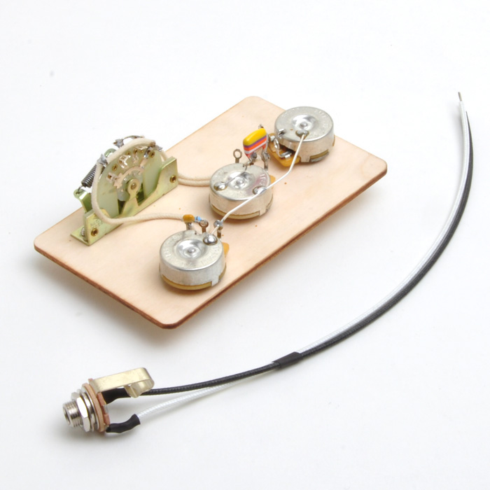 Rockinger Elektronik für 5-Way Lefthand Strat