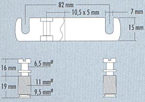 Schaller Stop Tailpiece