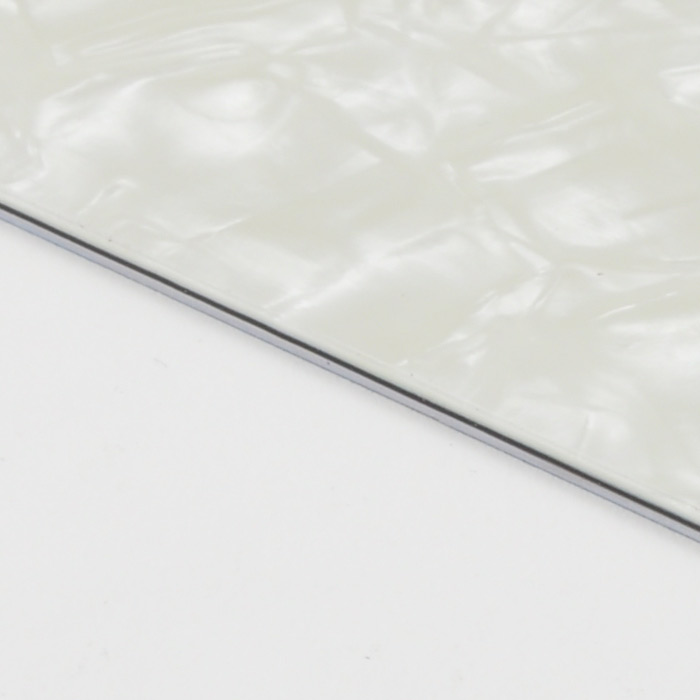 Kunststoffplatte, White Pearl