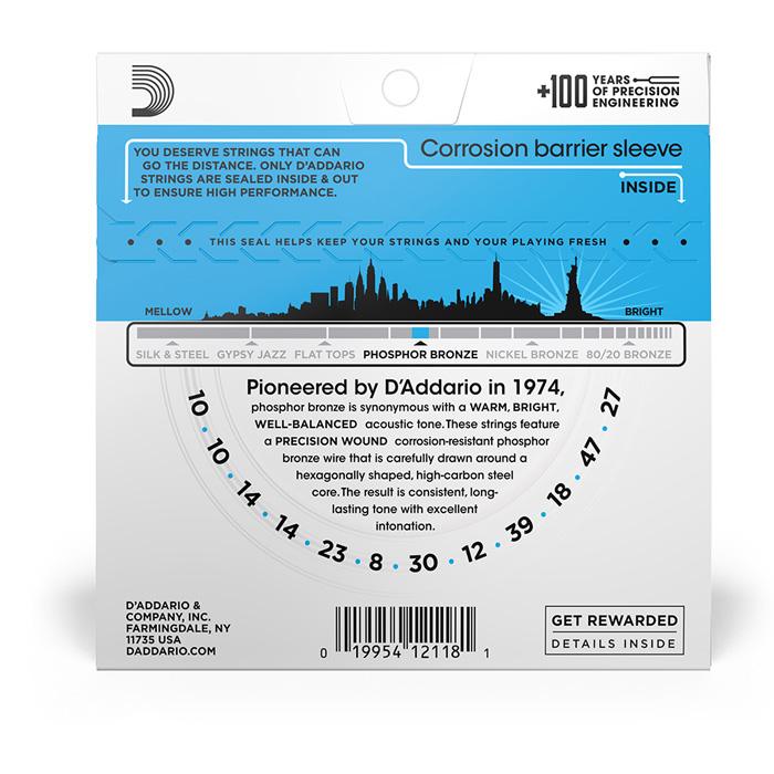 D´Addario Acoustic Strings, 12-String