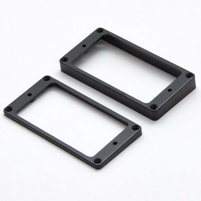 Humbuckerrahmen für flache Decke, schwarz