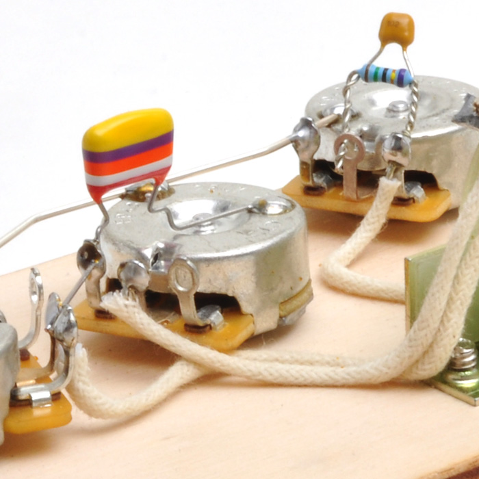Rockinger Elektronik für 5-Way Lefthand Strat
