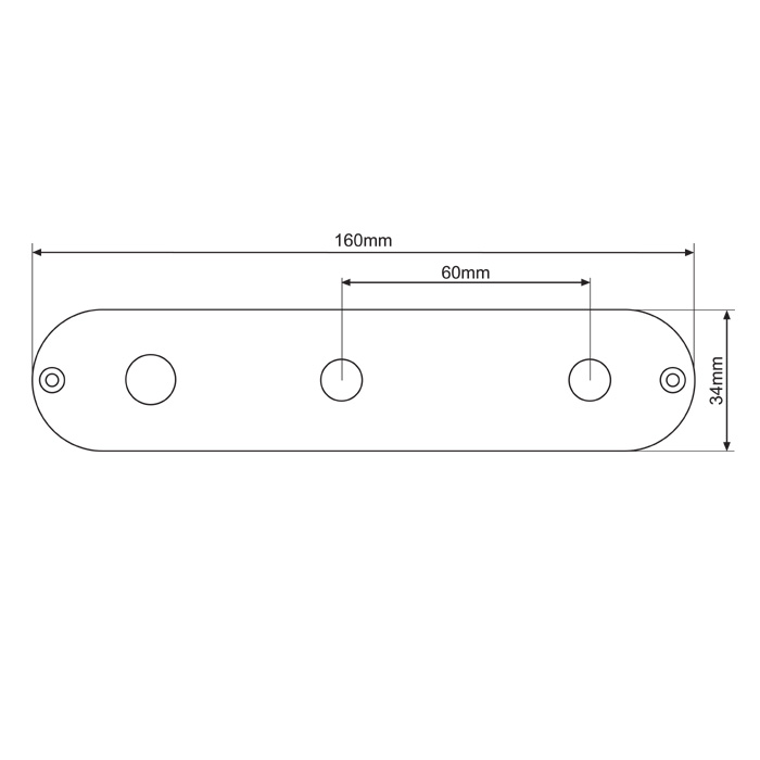 Rockinger Elektronik für 3-Way Tele, Toggle Switch