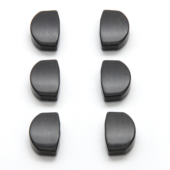 Kluson Ebenholz Replacement Knobs, gross