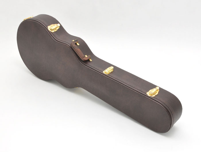 SCC Canadian Guitar Case für Les Paul, Arched Top, Braun