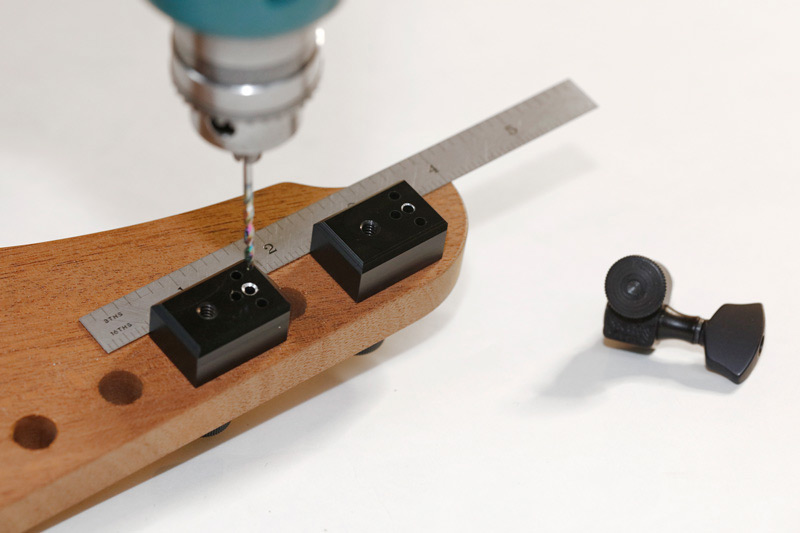 Bohrschablone für Mechanikenpins