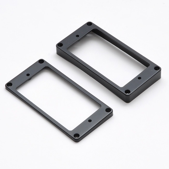 Humbuckerrahmen für gewölbte Decke, schwarz